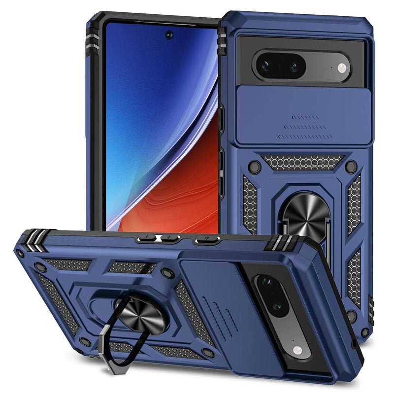 Shockproof Hybrid Dual Google Pixel Case - HoHo Cases Google Pixel 8 Pro / Blue