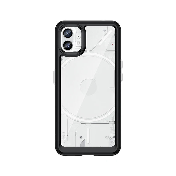 Soft Shockproof Clear Nothing Phone Case - HoHo Cases Nothing Phone 1 / black