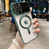 Plating Clear Magsafe iPhone Case