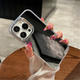 Luxury Plating Make Up Mirror iPhone Case