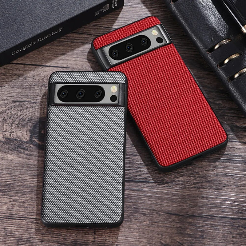 Luxury Woven Nylon Google Pixel Case