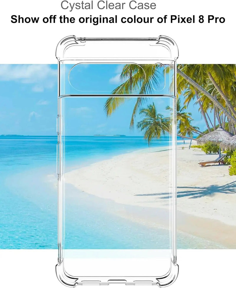 Shockproof Transparent Google Pixel Case