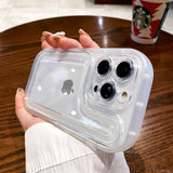 Luxury Shockproof Protection Clear iPhone 15 Cases