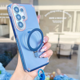Acrylic Shockproof Samsung Cases with Strap