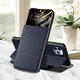 Smart Sleep Window-View Leather Google Pixel Case