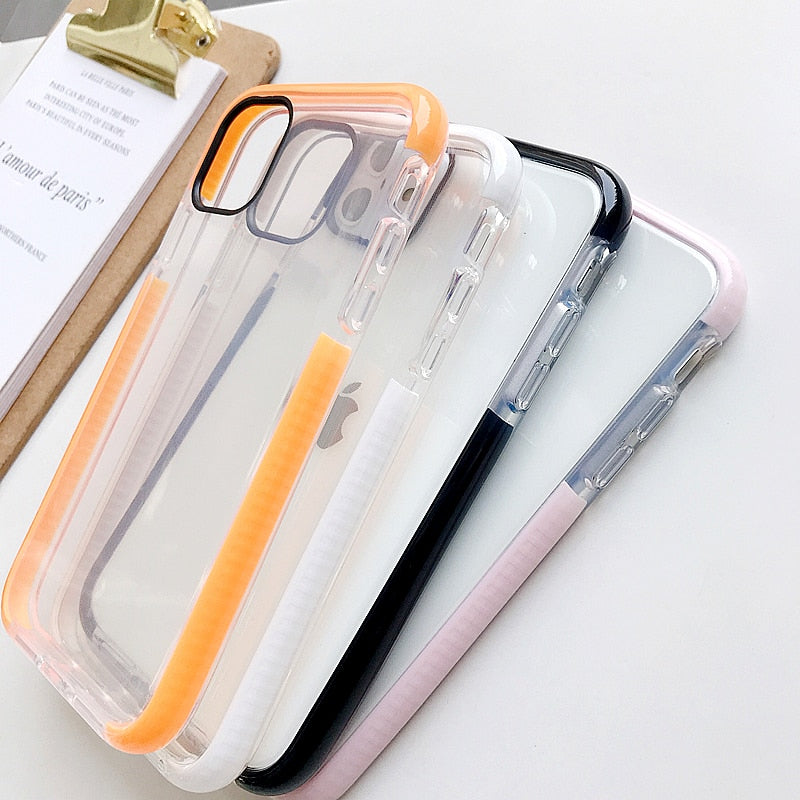 Classic Shockproof Transparent iPhone Case - HoHo Cases