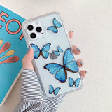 Cute Floral Transparent iPhone Case - HoHo Cases For iPhone 14 / l