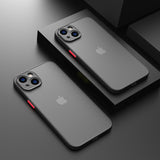 Classic Shockproof Matte iPhone Case - HoHo Cases For iPhone 12 / I