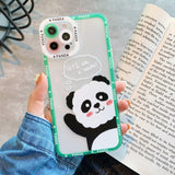 Cute Panda iPhone Case - HoHo Cases For iPhone 13 / c