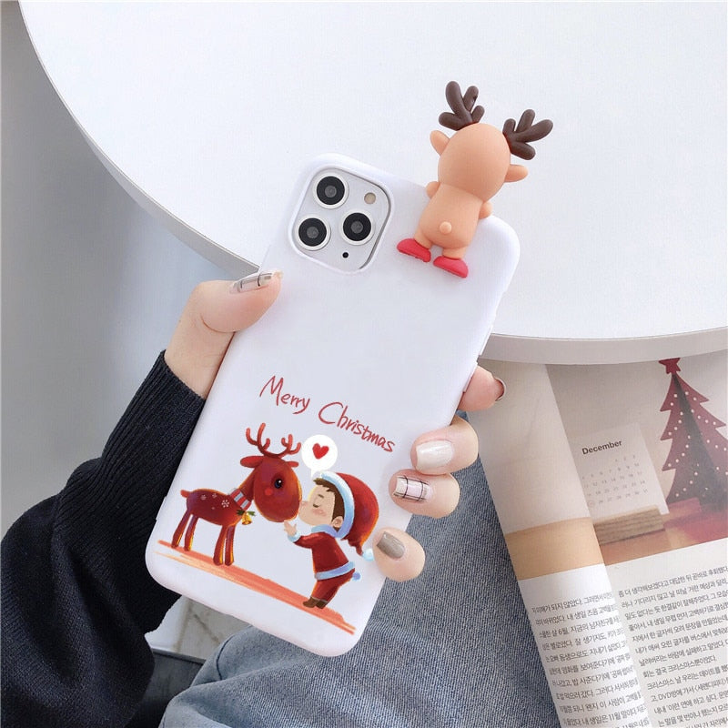 Cute Christmas Santa iPhone Case - HoHo Cases