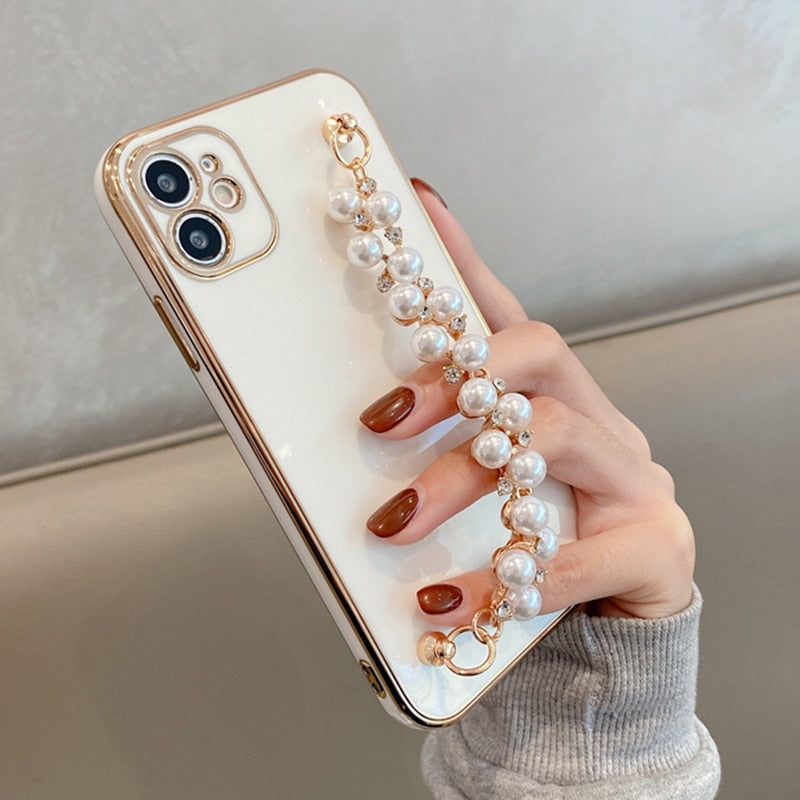 Pearl Chain iPhone Case - HoHo Cases