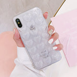 Heart Candy Silicone Bumper iPhone Case - HoHo Cases For iPhone 14 / White
