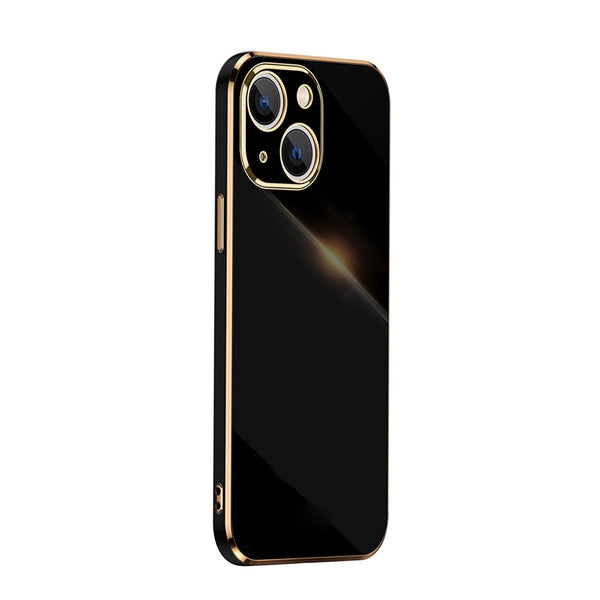 Luxury Plated iPhone Case - HoHo Cases For iPhone13 Pro Max / Black