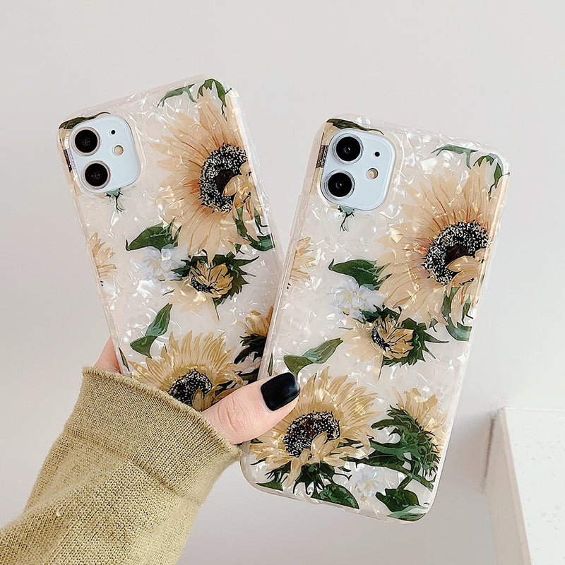 Retro Sunflower iPhone Case - HoHo Cases