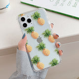 Cute Floral Transparent iPhone Case - HoHo Cases For iPhone 14 / i