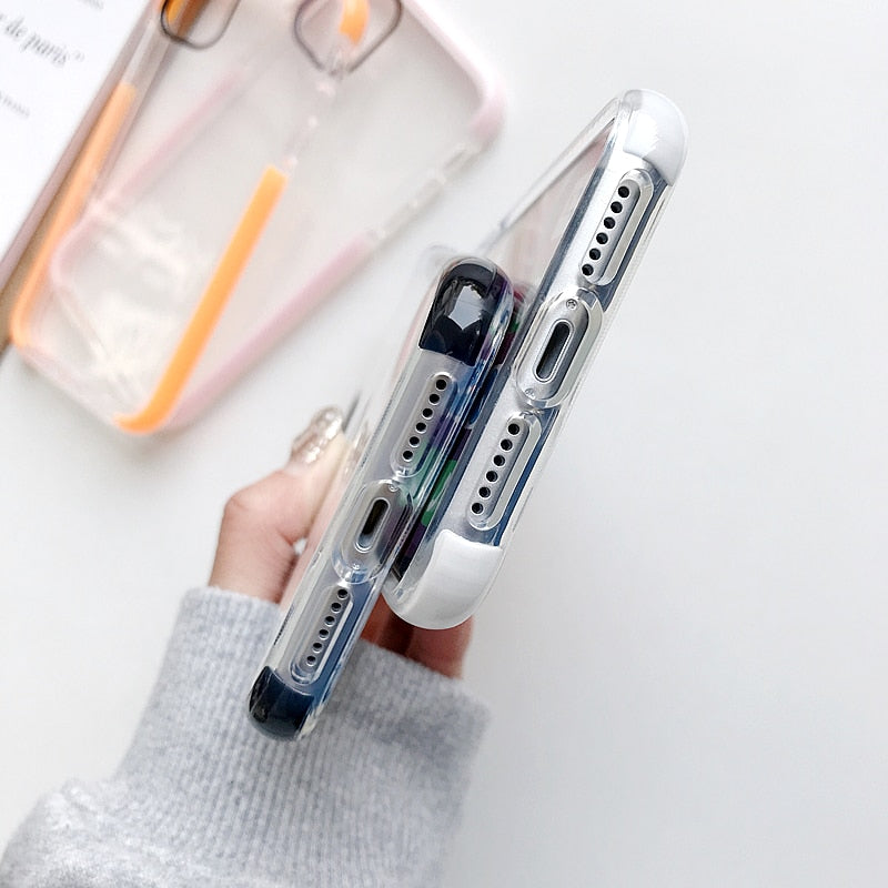 Classic Shockproof Transparent iPhone Case - HoHo Cases