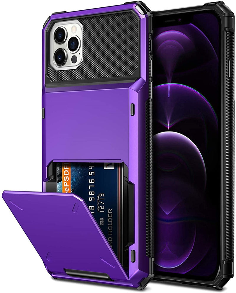 Luxury iPhone Case with Flip Card Holder - HoHo Cases