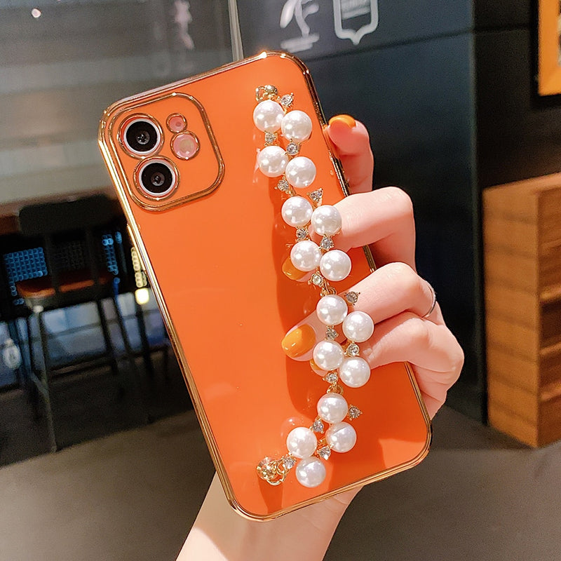 Pearl Chain iPhone Case - HoHo Cases