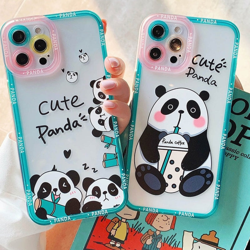 Cute Panda iPhone Case - HoHo Cases