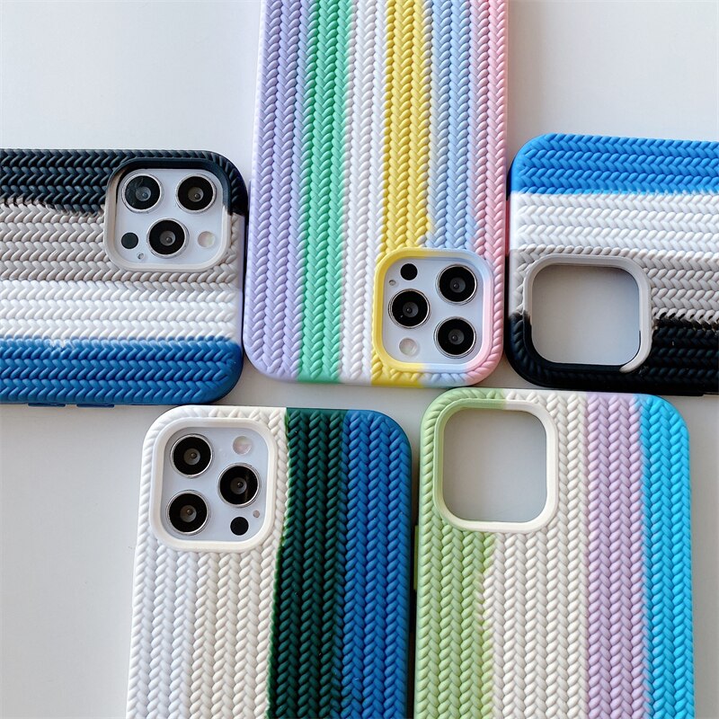 Silicone Braided iPhone Case - HoHo Cases