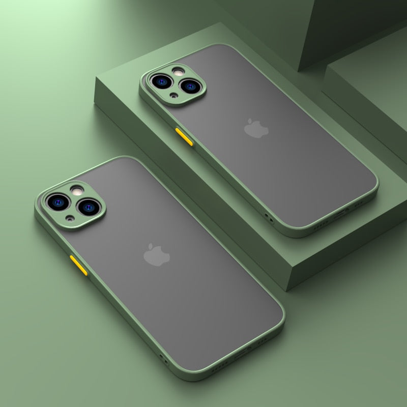 Classic Shockproof Matte iPhone Case - HoHo Cases