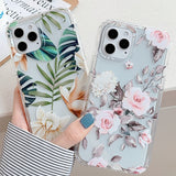 Cute Floral Transparent iPhone Case - HoHo Cases