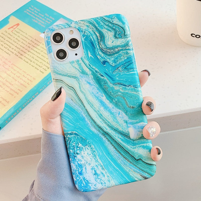 Retro Marble iPhone Case - HoHo Cases