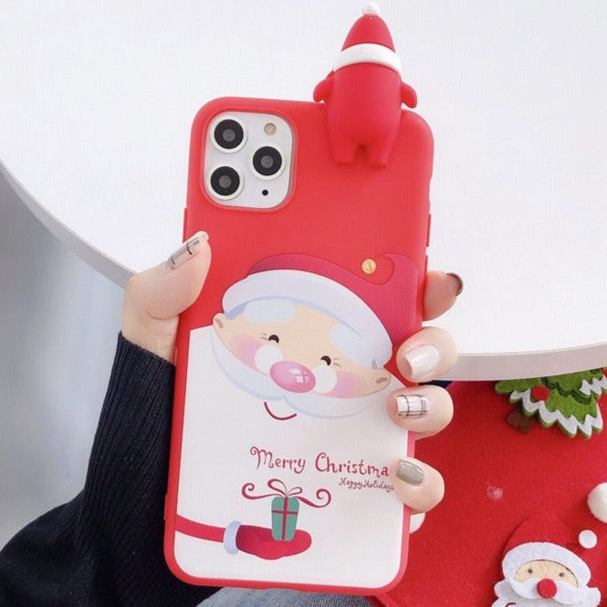 Cute Christmas Santa iPhone Case - HoHo Cases for iphone 11 / H