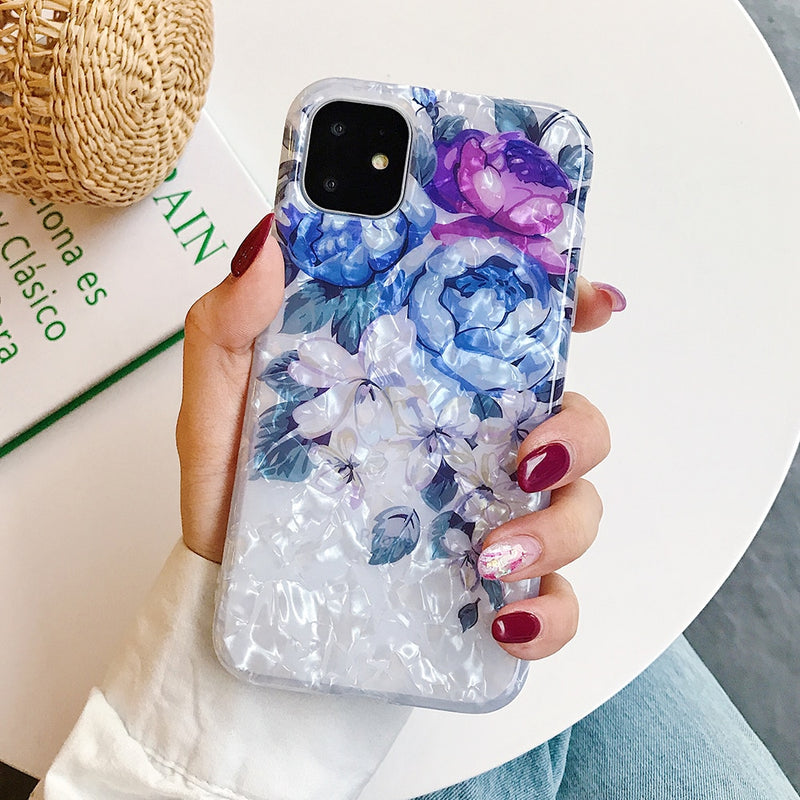 Shockproof Floral iPhone Case - HoHo Cases