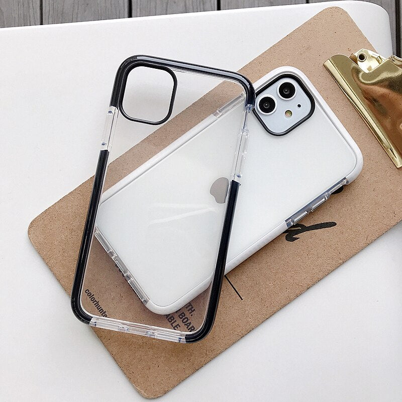 Classic Shockproof Transparent iPhone Case - HoHo Cases