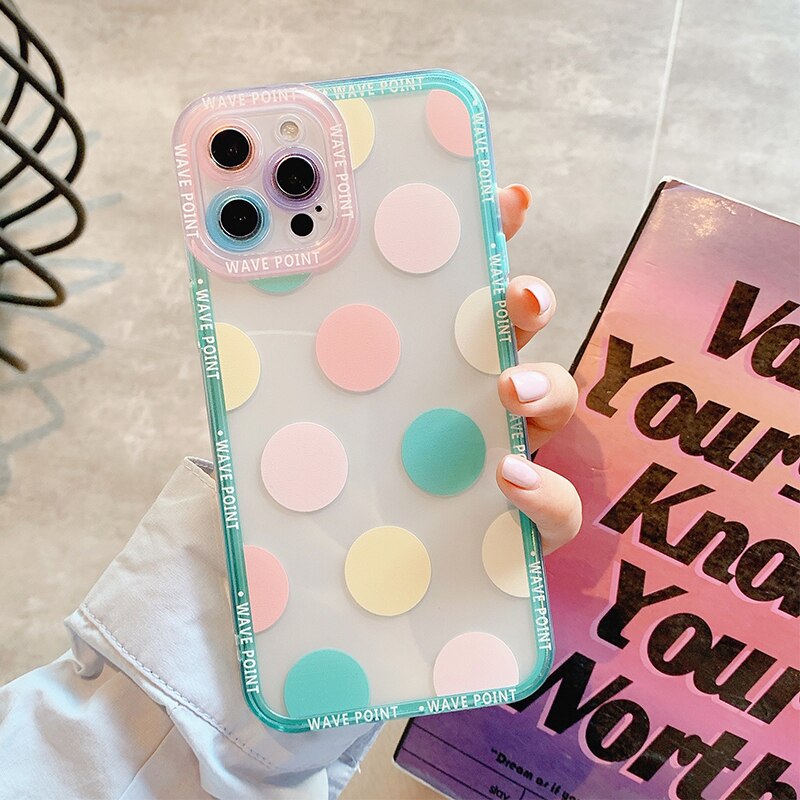 Soft Colorful Clear iPhone Case - HoHo Cases