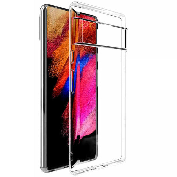 Transparent TPU Google Pixel Case - HoHo Cases For Google Pixel 6 / Clear