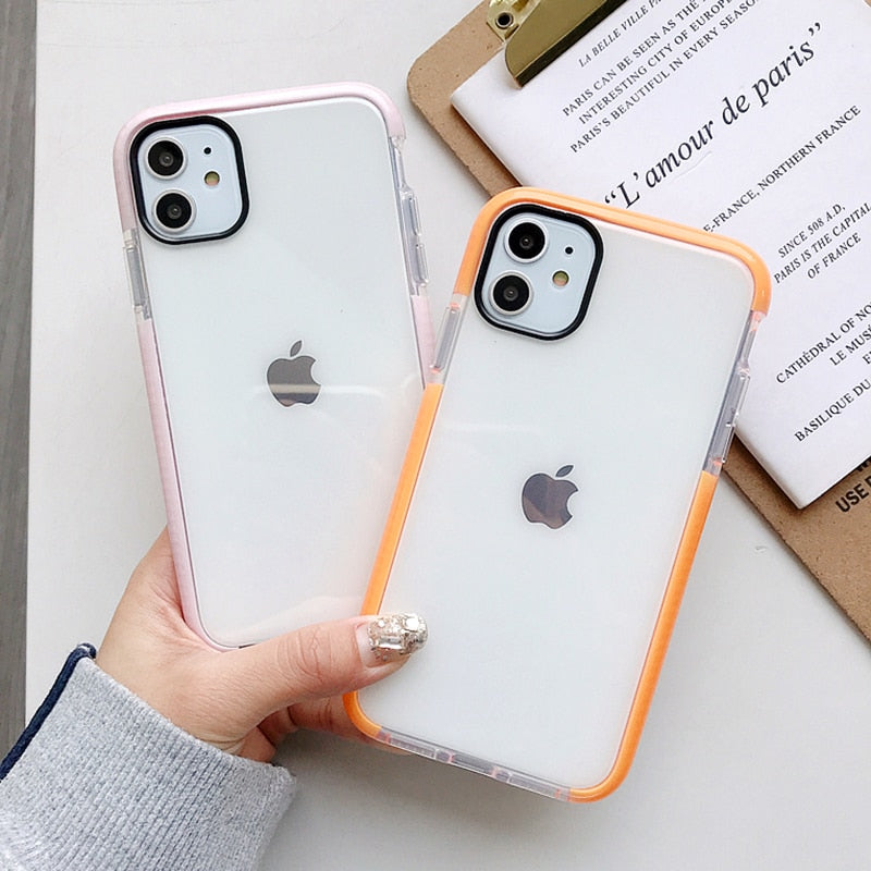 Classic Shockproof Transparent iPhone Case - HoHo Cases
