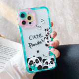 Cute Panda iPhone Case - HoHo Cases For iPhone 13 / b