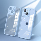 Transparent Luxury Vintage iPhone Case - HoHo Cases For iPhone X / Sierra Blue