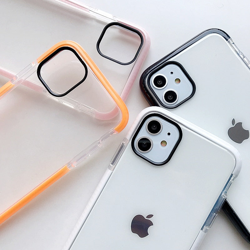Classic Shockproof Transparent iPhone Case - HoHo Cases