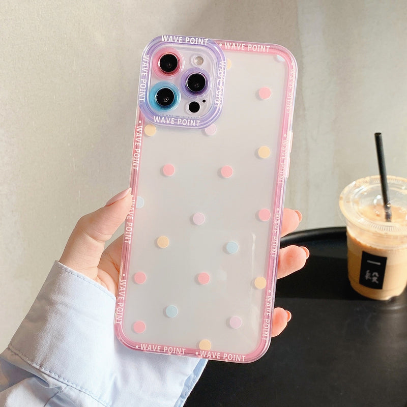 Soft Colorful Clear iPhone Case - HoHo Cases