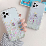 Cute Floral Transparent iPhone Case - HoHo Cases