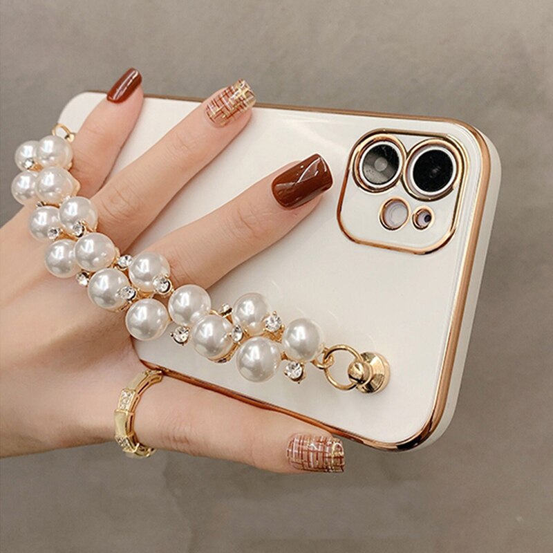 Pearl Chain iPhone Case - HoHo Cases