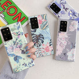 Banana Leaf & Flowers Samsung Case - HoHo Cases