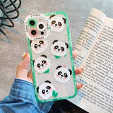 Cute Panda iPhone Case - HoHo Cases For iPhone 13 / d
