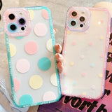 Soft Colorful Clear iPhone Case - HoHo Cases