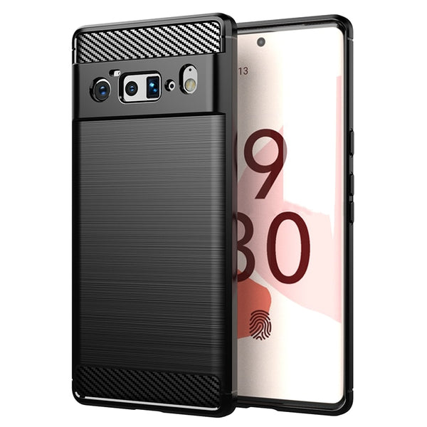 Luxury Shockproof Bumper Google Pixel Case - HoHo Cases For Google Pixel 6 Pro / Black