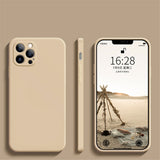 Luxury Shockproof iPhone Case - HoHo Cases For iPhone 14 / Khaki