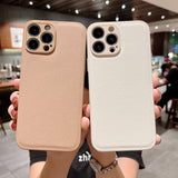 Luxury Leather Textured iPhone Case - HoHo Cases