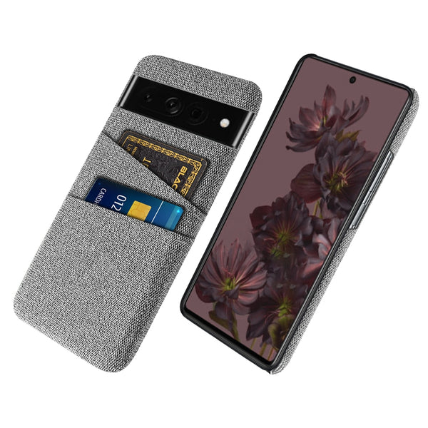 Luxury Fabric Dual Card Google Pixel Phone Cover - HoHo Cases