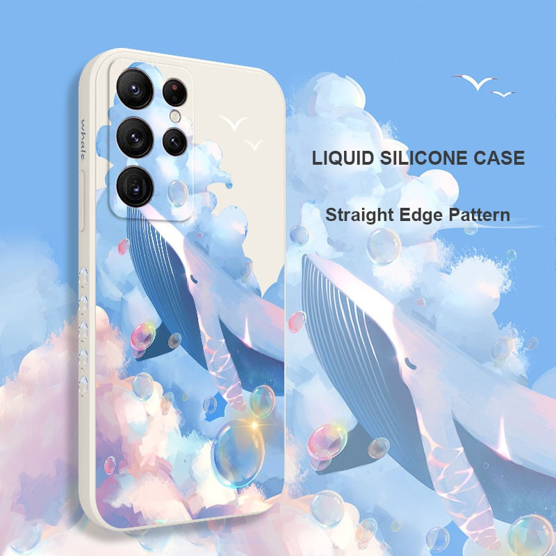 Dream Whale Samsung Galaxy Case - HoHo Cases