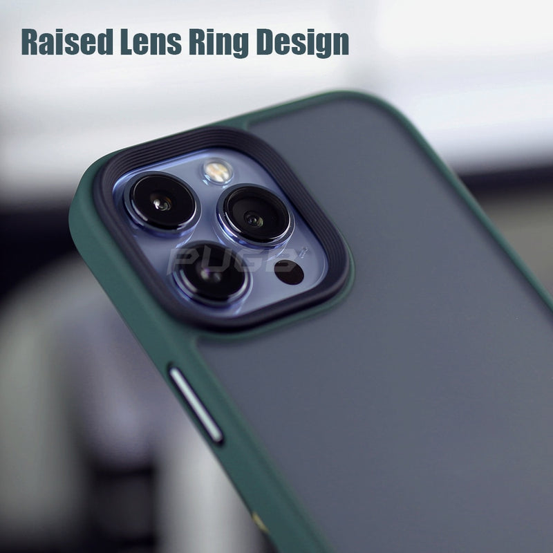 Luxury Shockproof Clear iPhone Case - HoHo Cases