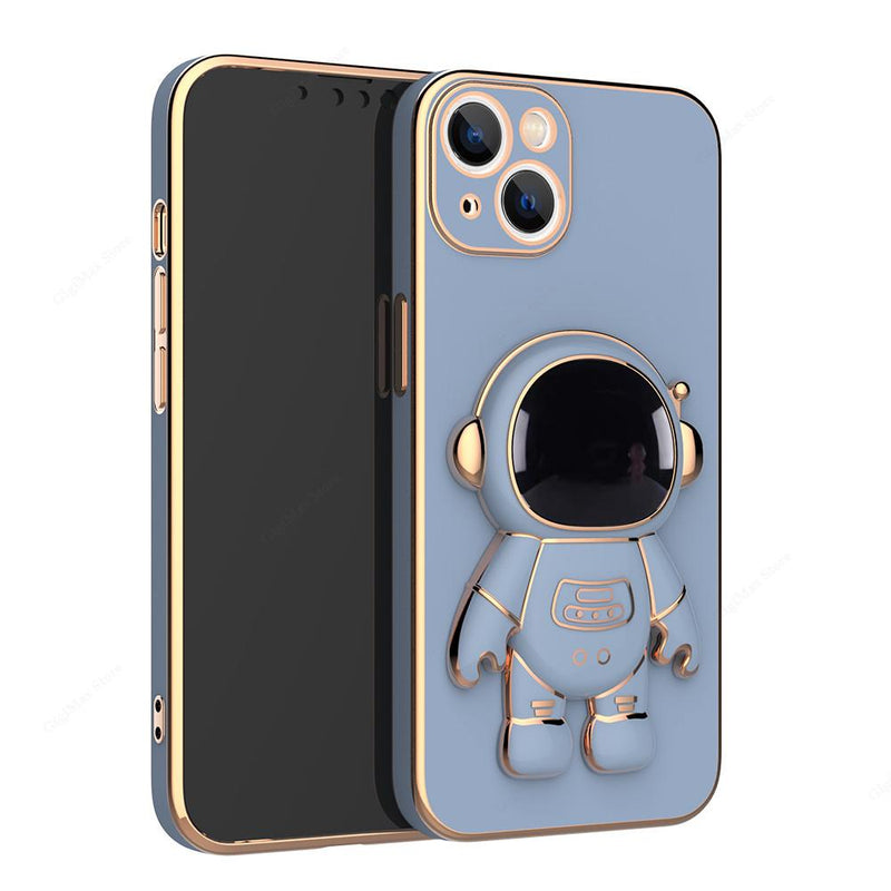Astronaut iPhone Case with Stand - HoHo Cases For iPhone13 Pro Max / Blue