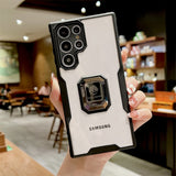 Transparent Magnetic Ring Samsung Galaxy Case - HoHo Cases